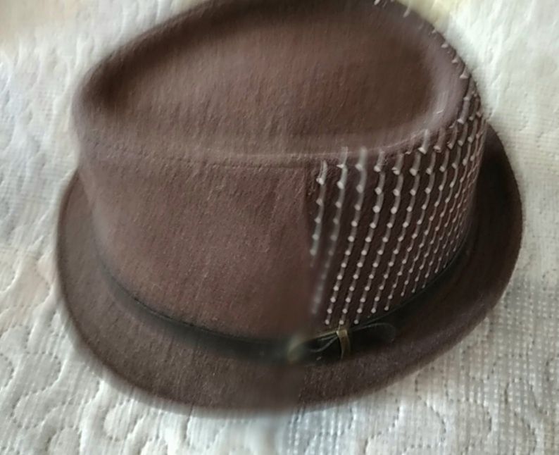 Chapéu castanho - 58 cms