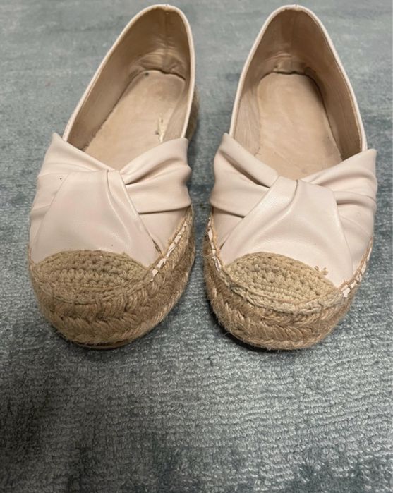 Stradivarius espadryle buty mokasyny 37 wiosna