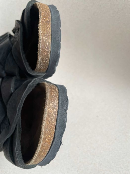 кожаные шлепанцы Birkenstock Lugano Camberra р.39