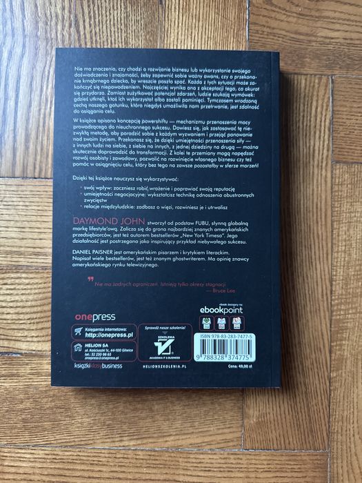 Powershift Daymond John Onepress