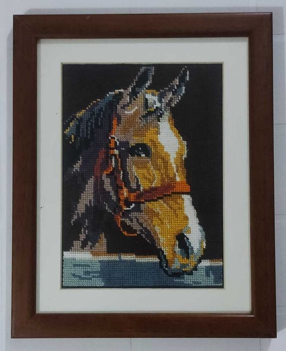 Quadro em ponto cruz (33cmx27cm)