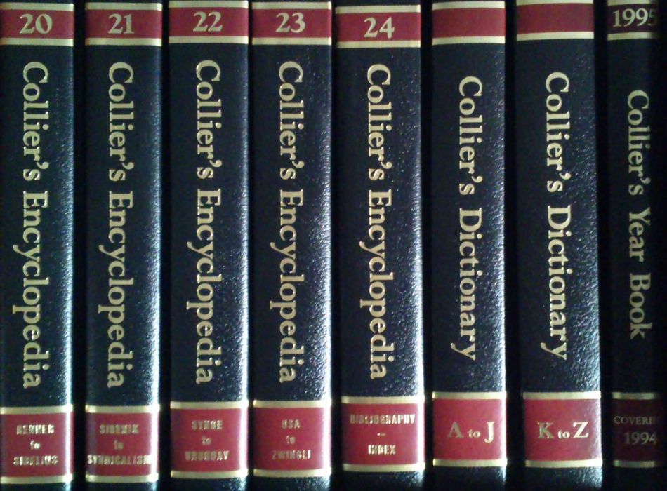 Colliers Enciclopedia - Ano 1994