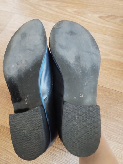 Шкіряні туфлі 33 р 22 см