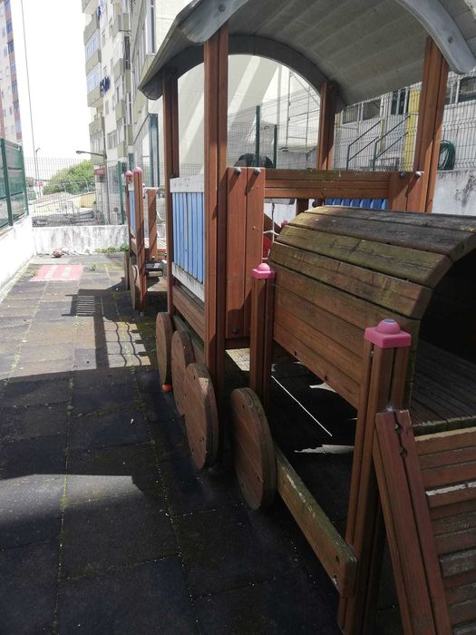 Comboio para crianças para brincadeira como novo , aceito proposta.