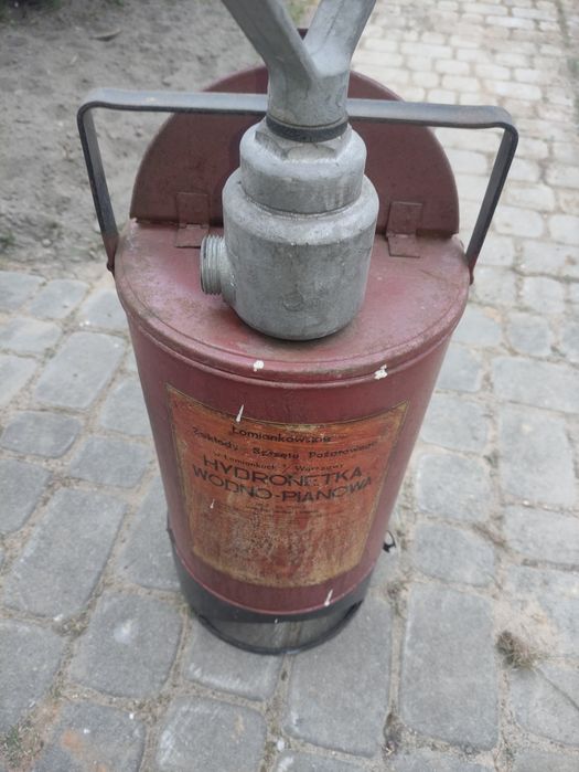 Hydronetka wodno-pianowa Łomianki ZSP  gaśnica ręczna pompa
