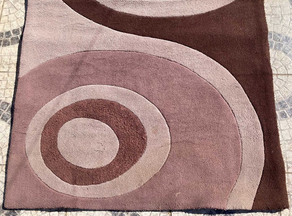 Tapete Carpete Padrão Circular [~179x119cm]