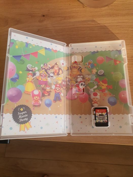 Super Mario Party nintendo switch + korona mario