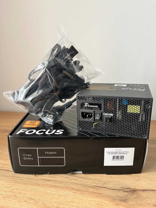 Блок живлення Seasonic Focus GX-650 650W (SSR-650FX)