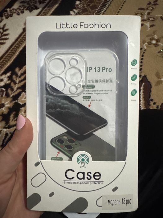 Прозорий НОВИЙ чехол iphone 13pro