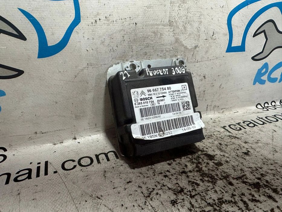 Módulo Centralina Airbag SRS Original PSA Peugeot Citroen 9666775480
