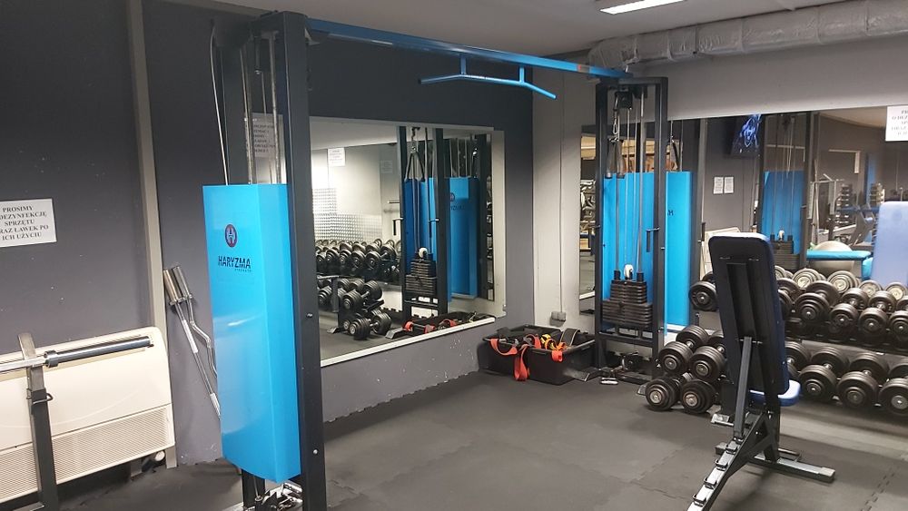 Brama treningowa z dwoma stosami Haryzma produkt Polski