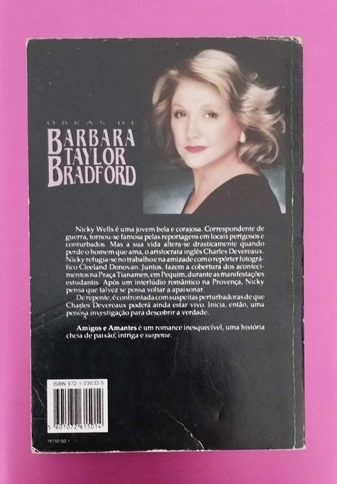 Amigos e Amantes - Barbara Taylor Bradford (Publicado em 1992)