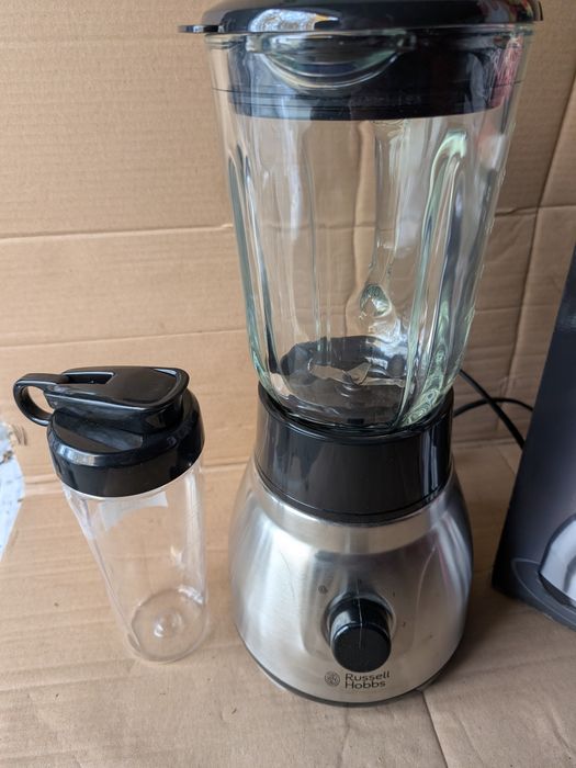 blender kielichowy 2 w 1 Russell Hobbs ze stali nierdzewnej