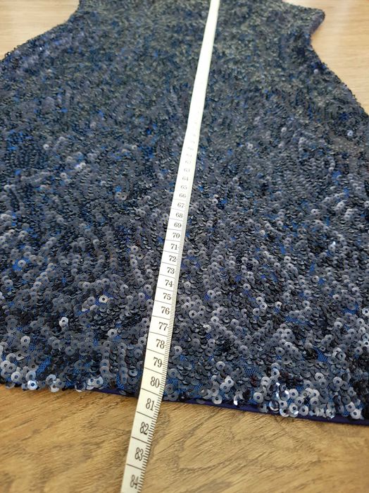 Cekinowa sukienka idealna na imprezę, New Look, rozmiar S