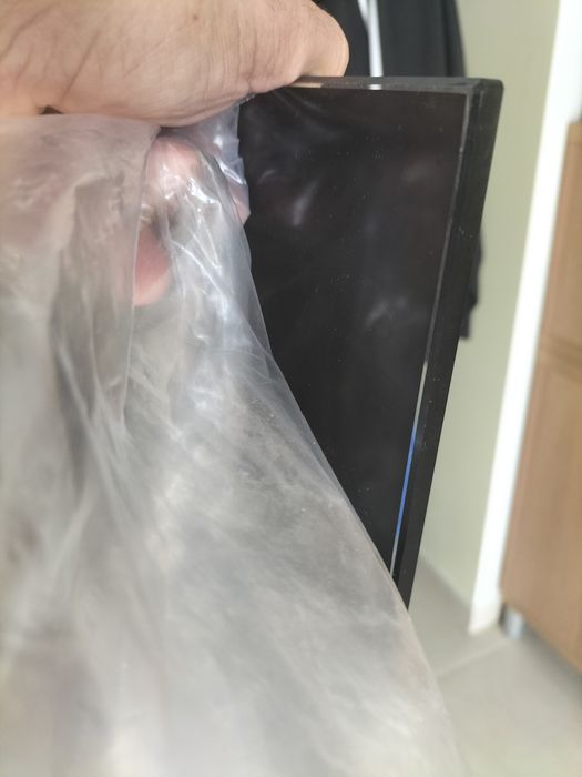 Tampo de mesa em vidro temperado preto
