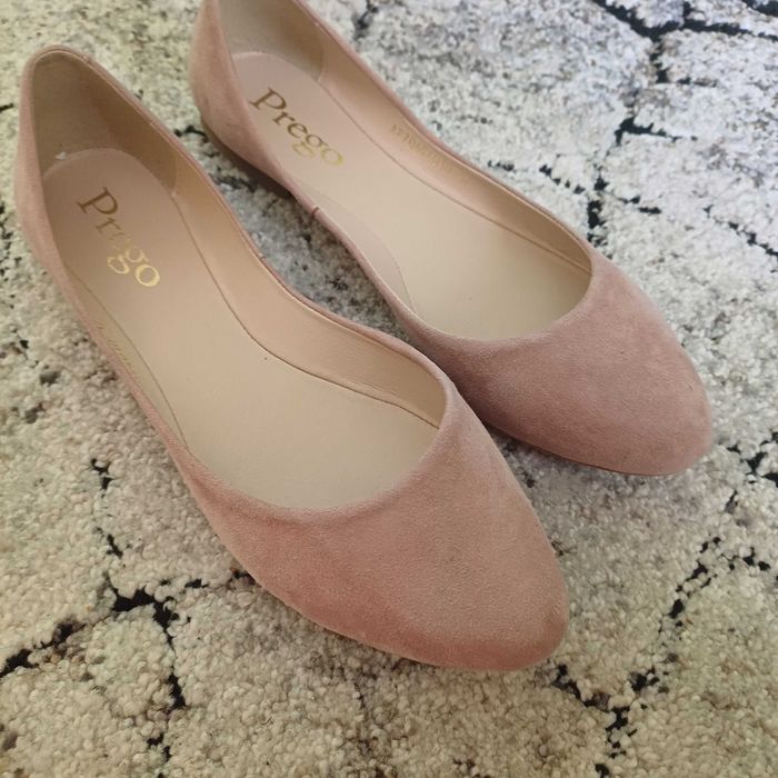 Балетки Prego замшеві