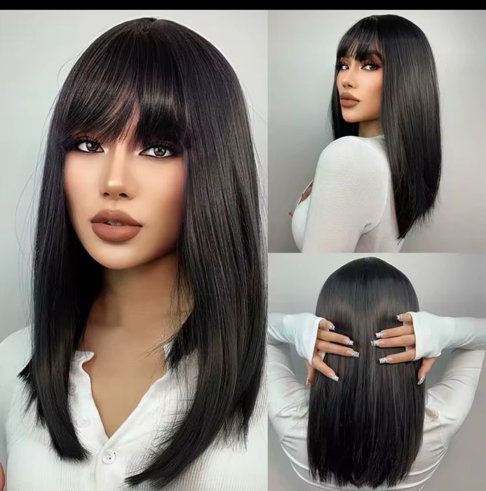 Парики ЧЕРНЫЕ. от 600-1400