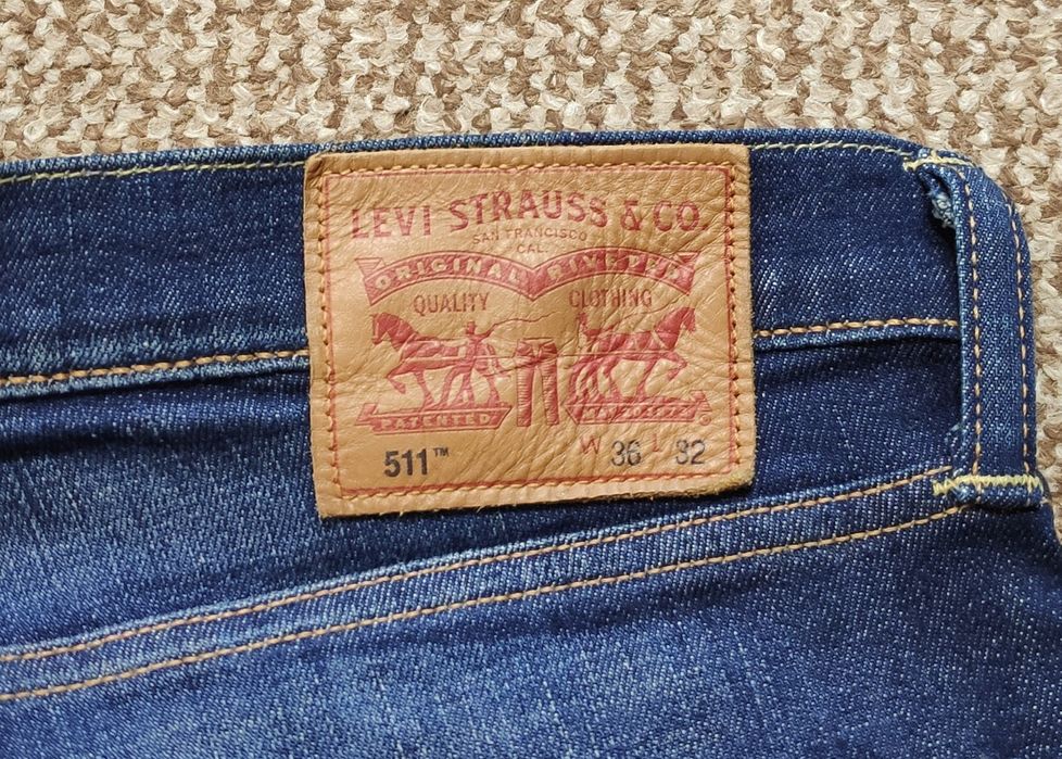 Levi's 511 джинси slim fit оригінал W36 L32