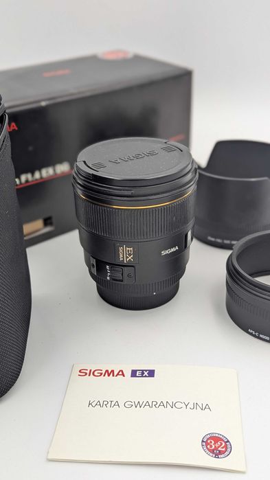 Sigma AF 85mm / 1,4 EX DG HSM do Canon EF