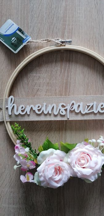 Dekoracje wiosenne wieniec Nowe z metka