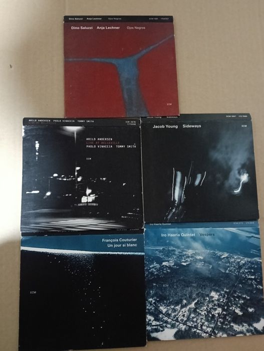 Lote 5cds ECM C/Capa