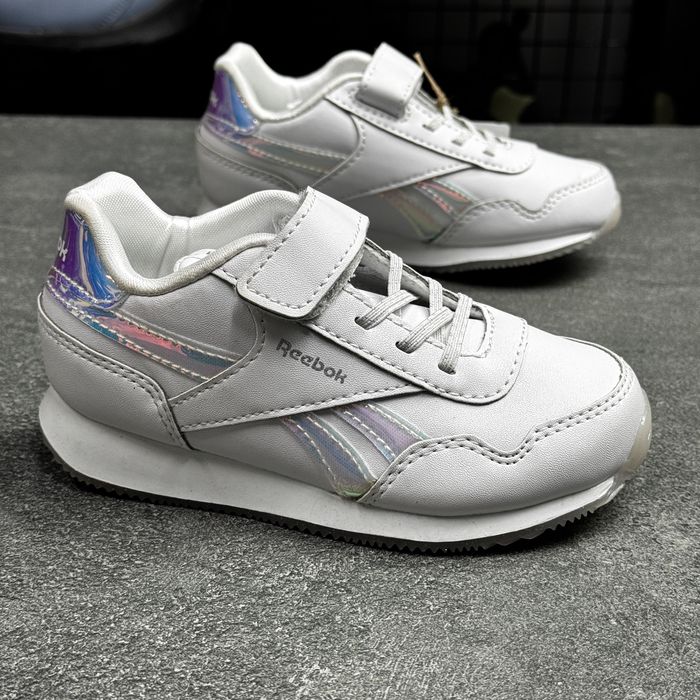 ЗНИЖКА!!!ОРИГІНАЛ Дитячі білі кросівки кеди Reebok Royal Cl Jog G57523