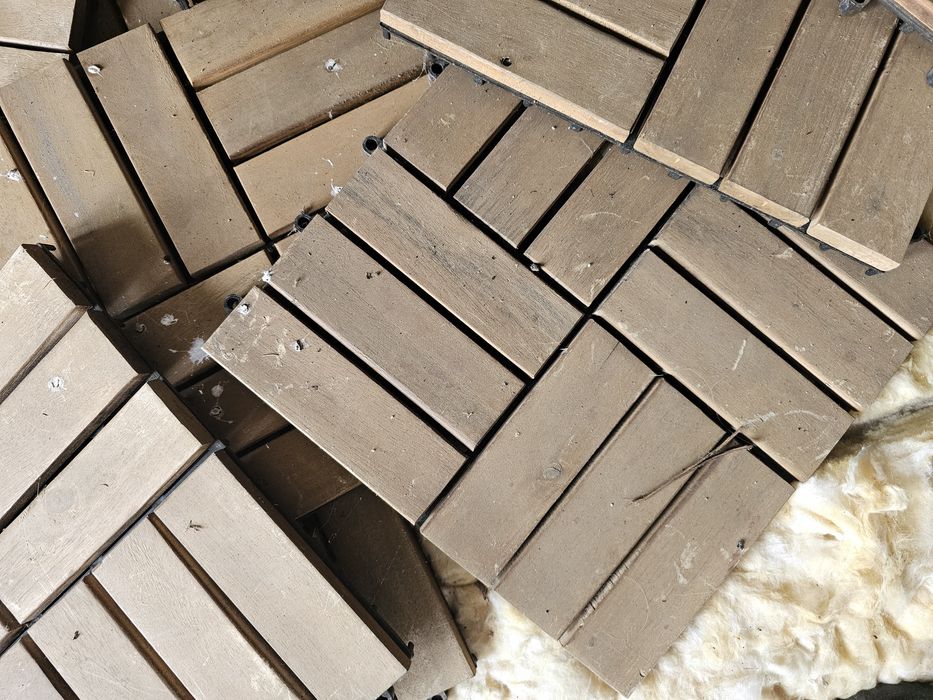 36x Podest tarasowy (chyba Ikea Runnen) 30x30