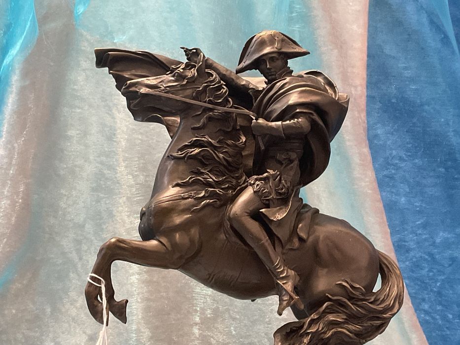 Escultura bronze napoleão 23x32 cm
