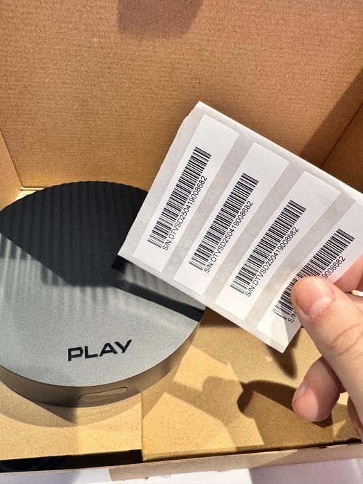Dekoder kolejny TVBOX Play