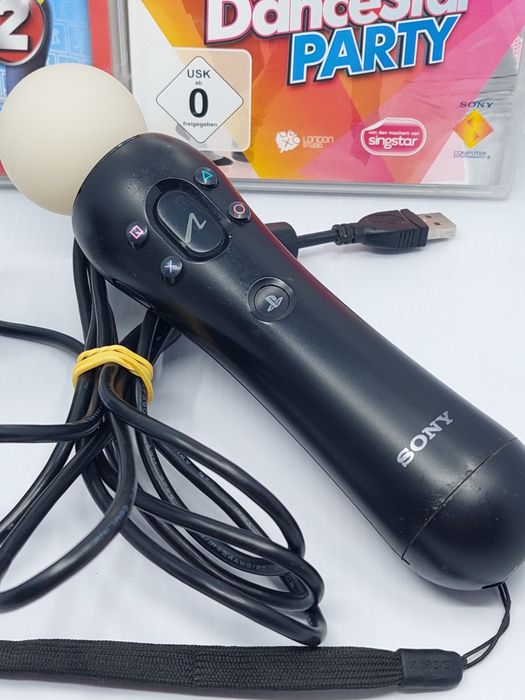 Kontroler pad Sony PS move PS3 + gry