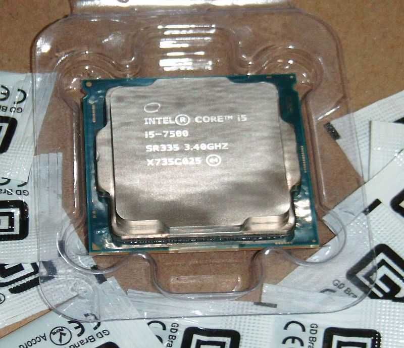 Procesor Intel Core i5-7500 + Pasty + Słuchawki BT