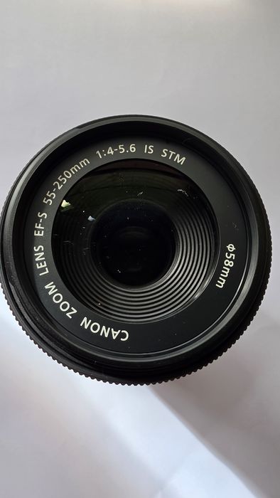 Lente Canon EFS 55-250mm