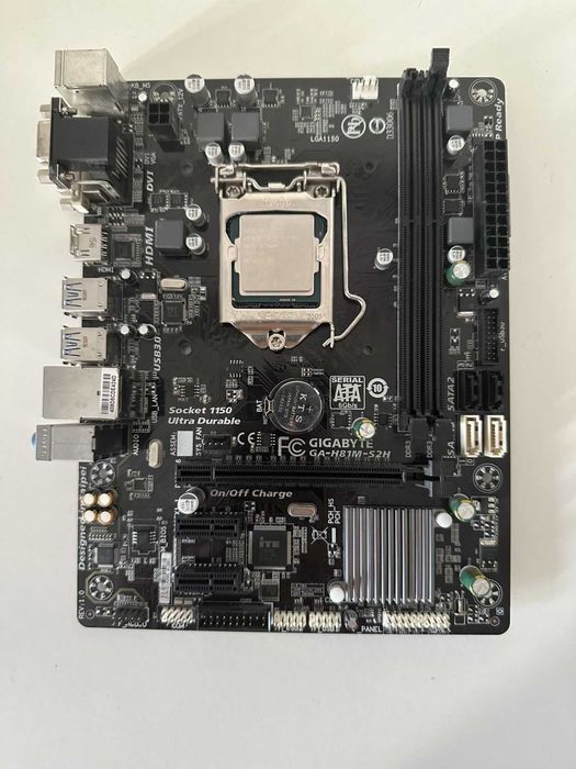 Комплект Gigabyte GA-H81M-S2H s1150