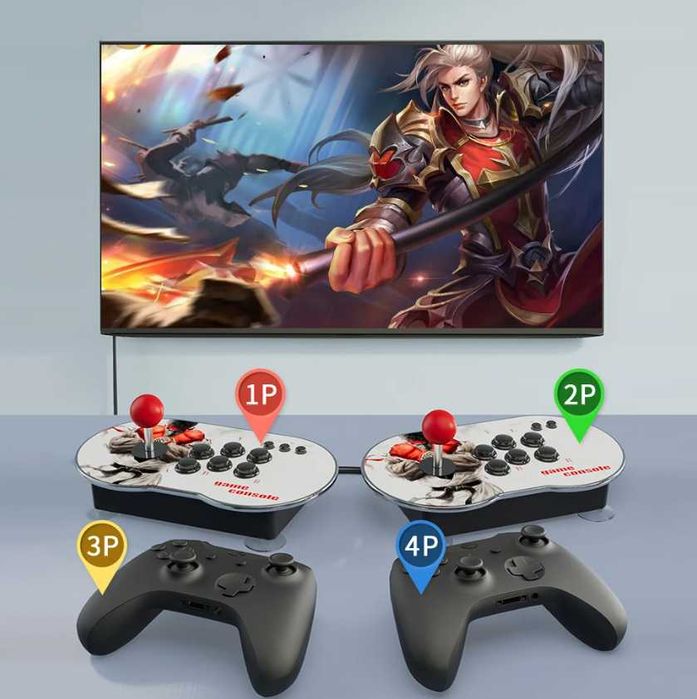 Consola com 15.000 Jogos até 4 players