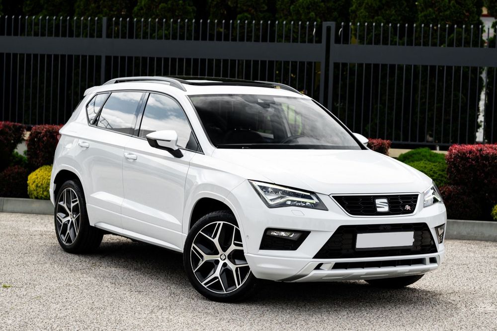 Seat Ateca FR 2.0TSI 190KM FullLED Kamera Navi Park Ass. ACC Front Ass. Serwis