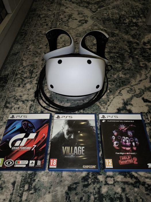 PlayStation VR2 (PSVR2) + 3 Excelentes Jogos