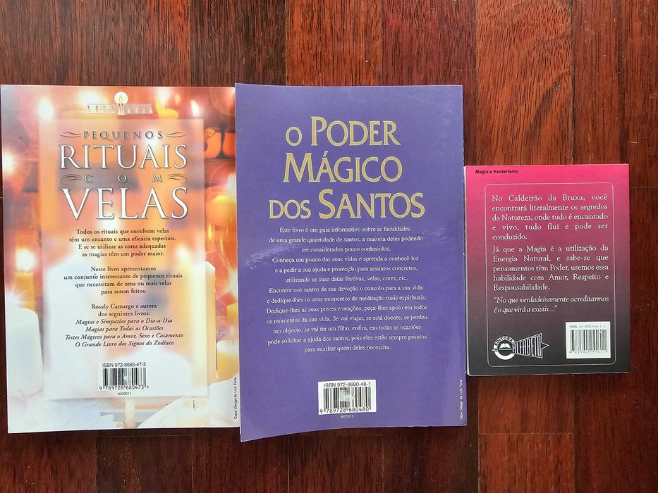 Poder Mágico dos Santos, Pequenos rituais com velas e Caldeirão da Bru