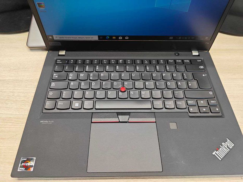 Потужний Lenovo ThinkPad T14 Gen 2 Ryzen 5 5650U•16GB DDR4•256GB SSD