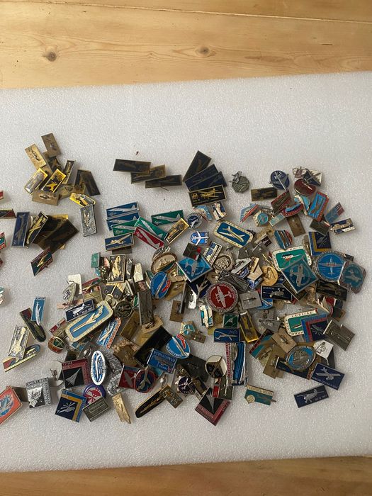 Значки авіація СРСР.