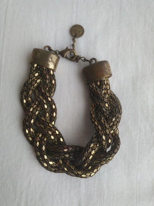 Pulseira dourada - Mango