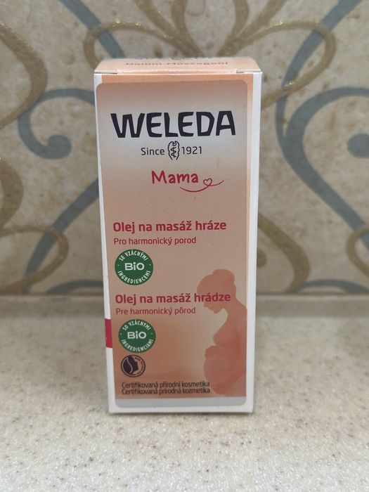 Weleda олія для профілактики розривів з дозатором