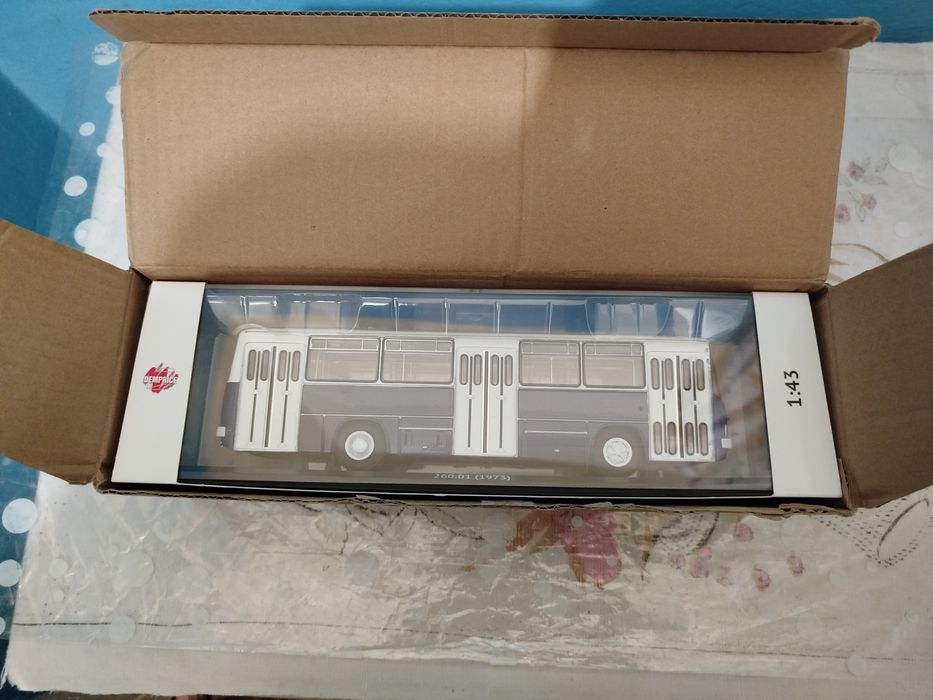 Модель міського автобусу Ікарус 260 "DEMPRICE" 1:43 (конверсія)