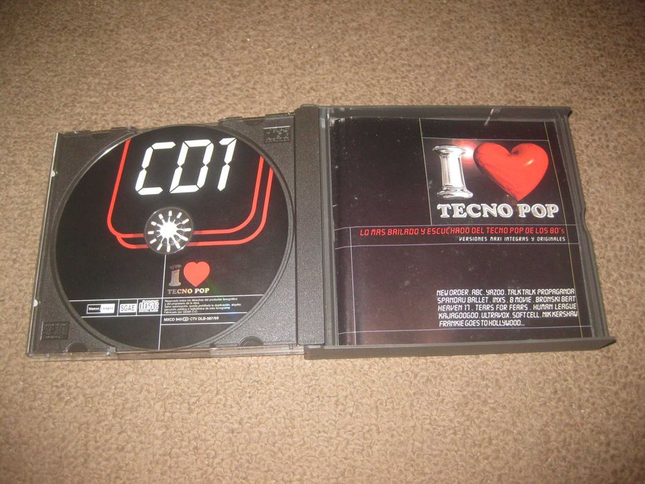 CD Triplo da Coletânea "I Love Tecno Pop"