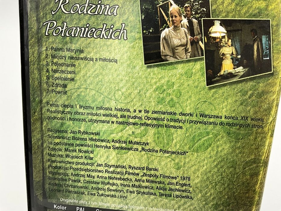 Rodzina Połanieckich 4 x DVD, TVP, Dramat obyczajowy 1978, Andrzej May