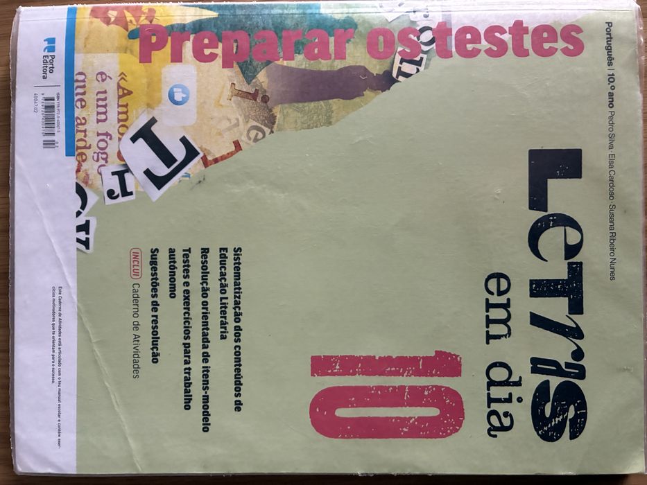 Livros do 10° ano de Português em excelente estado de conservação