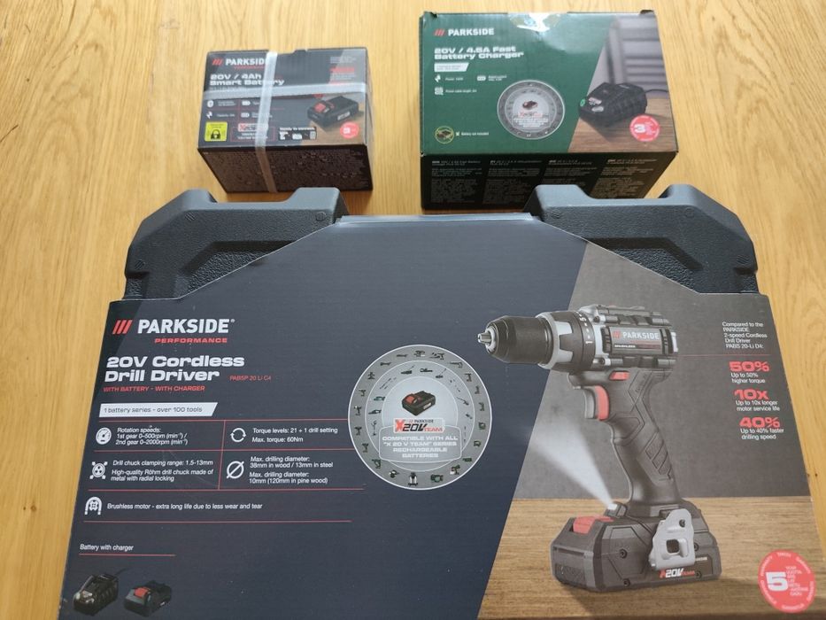 Wkrętarka udarowa parksaid 20v