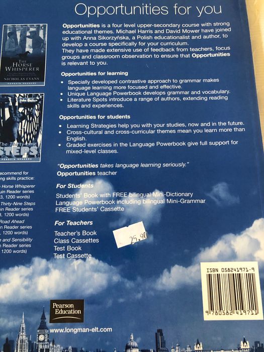 Opportunities pre-intermediate Language Powerbook