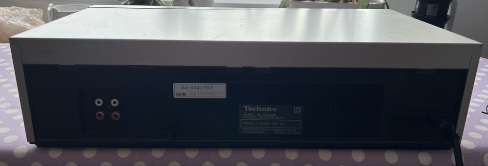 Magnetofon kasetowy technics RS-B205