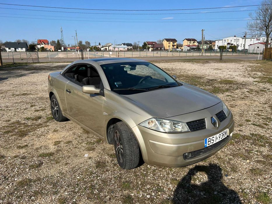 Renault Megane Cabrio 1.6 benzyna 202 tys. km.