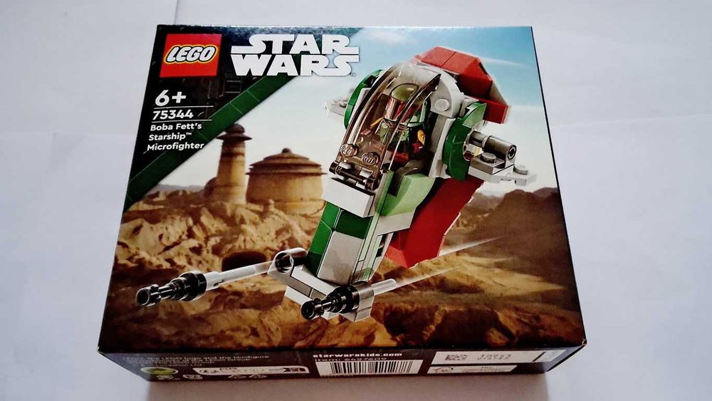 Lego Star Wars 75344 Boba Fett's Starship Microfighter Slave I selado